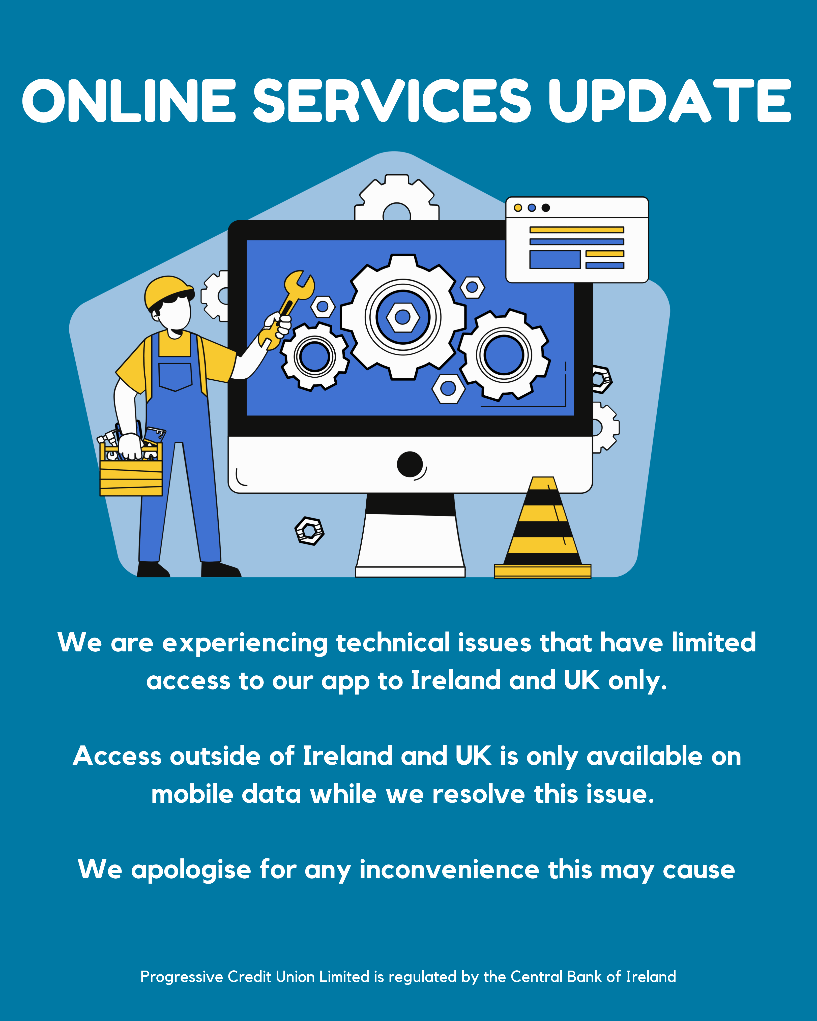 App & Online Issues