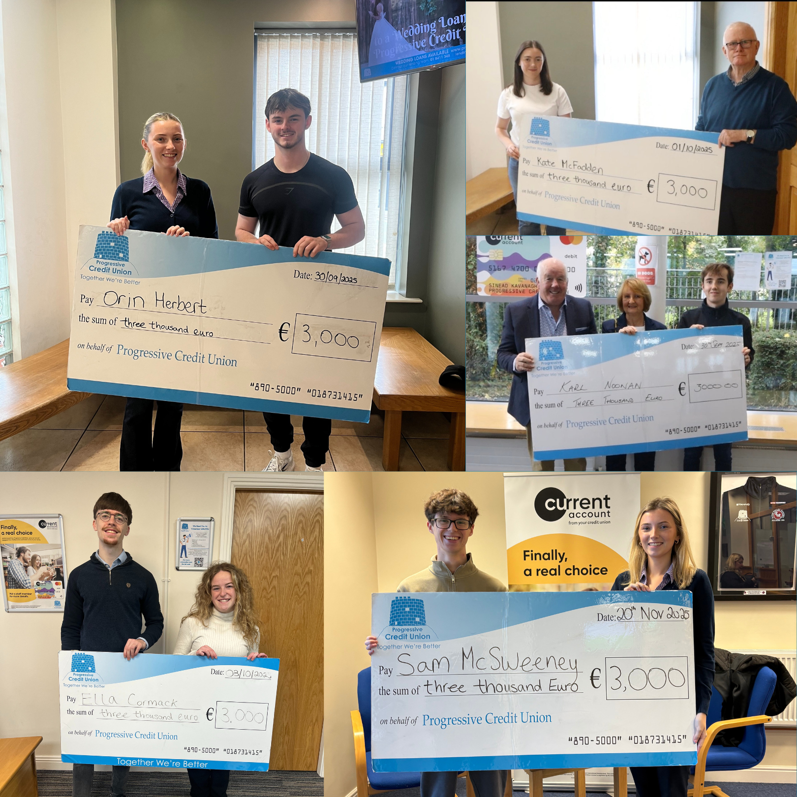 Student Bursary Recipients 2025