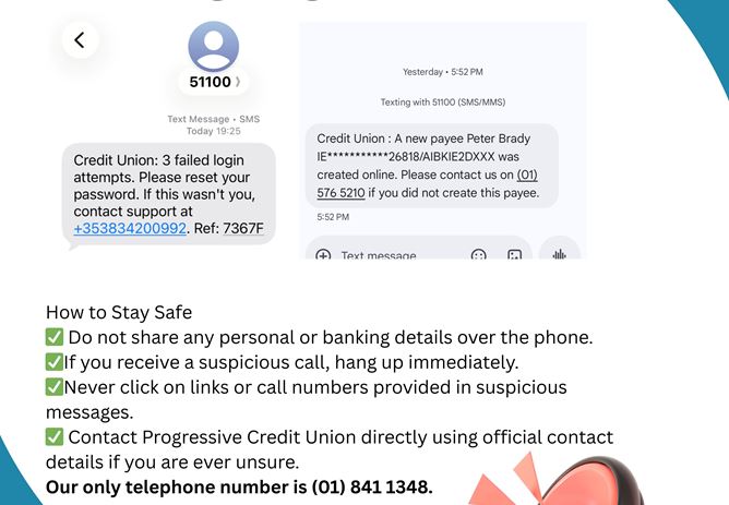 Fraud Alert: Scam Text Messages Circulating